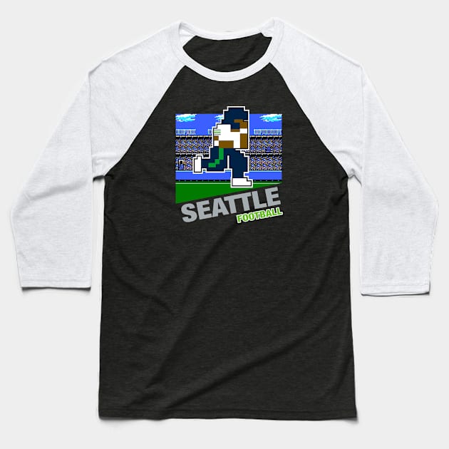 Seattle Football Baseball T-Shirt by MulletHappens